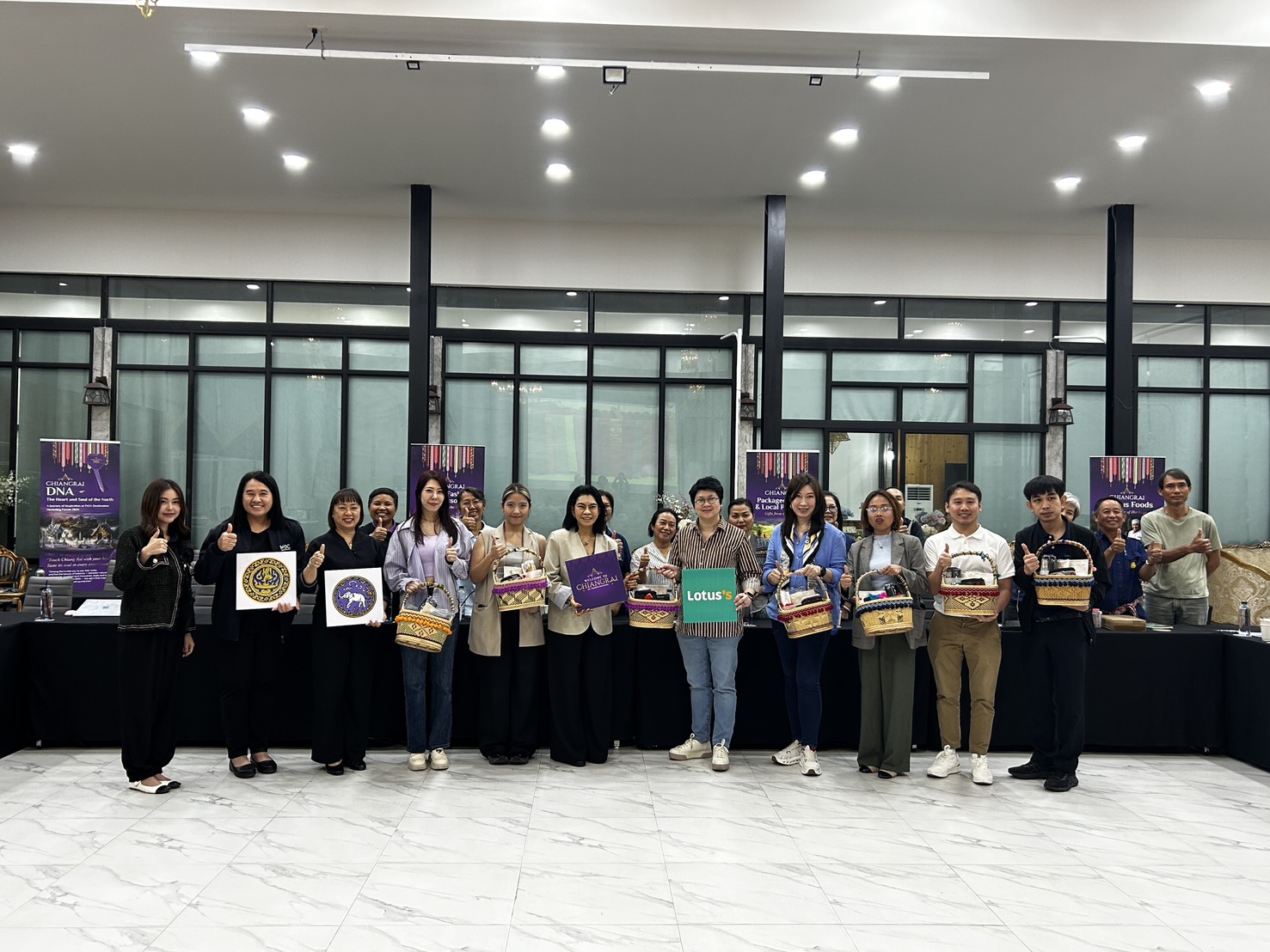 พช.แม่สาย เข้าร่วมกิจกรรมการนำเสนอและคัดเลือกสินค้าจังหวัดเชียงรายและภาคเหนือ ภายใต้ความร่วมมือ Welcome to Chiang Rai / Northern Thailand (Trader) และ Lotus